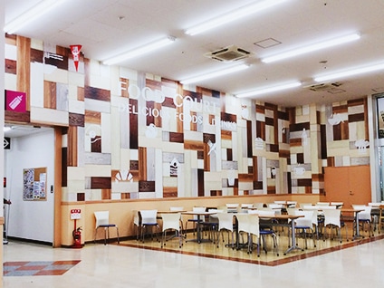 オーダーメイドの壁面クロス、塩ビシート